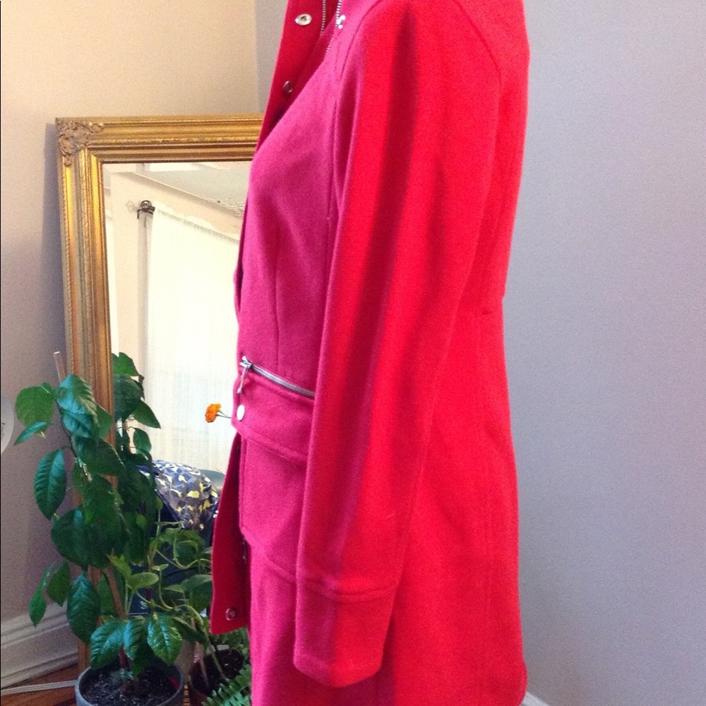 INC Sprig/ Fall Coat_in Red_size P2_NWT - Picture 8 of 11